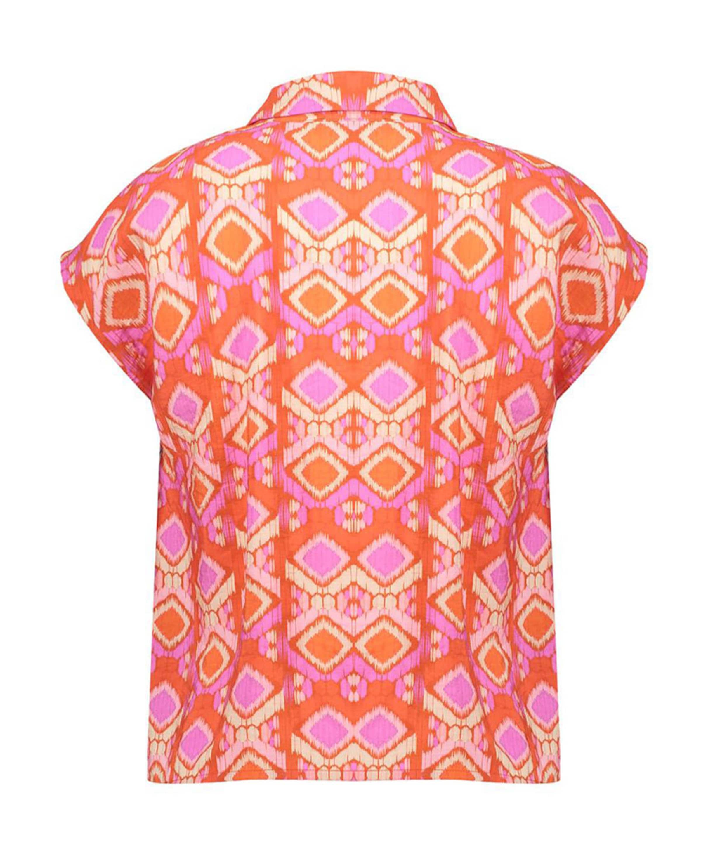 Geisha Meisjes top multicolor