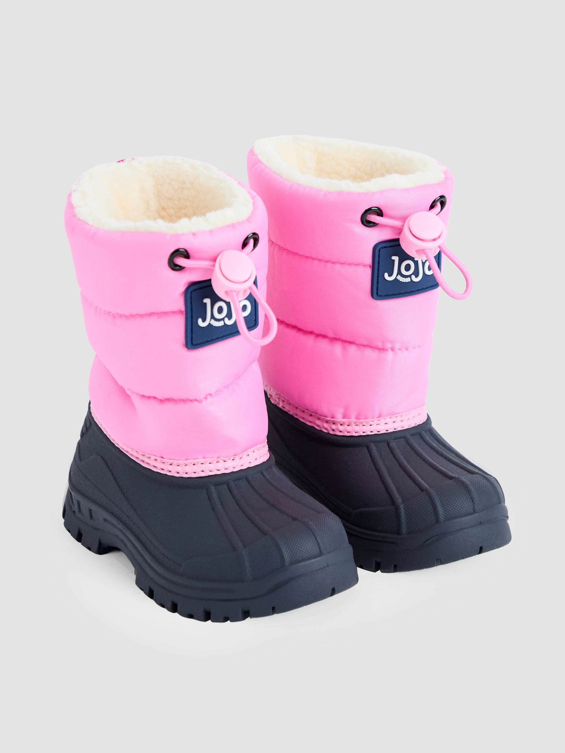 Roze - JoJo Maman Bébé - Behaaglijke sneeuwlaarzen
