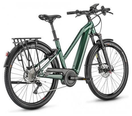 Produit Reconditionné - Vélo de Ville Électrique Moustache Bikes Samedi 27 Xroad 7 Open Shimano Deore XT 11V 625 Wh 27.5'' Vert 2021