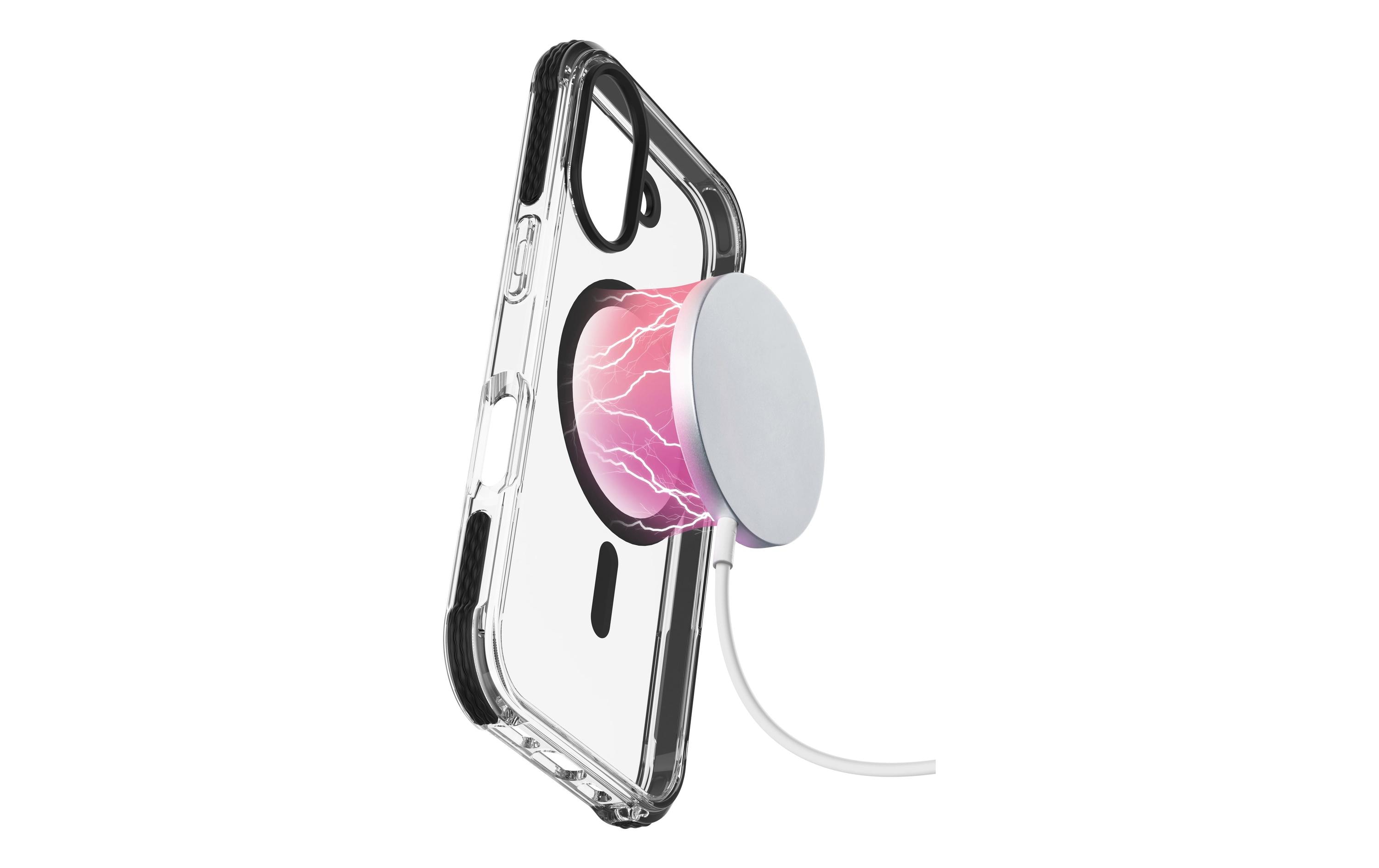 Back Cover Strong Guard iPhone 16 TransparentMagSafe-Schutzhülle Schutzhülle für das Apple iPhone 16