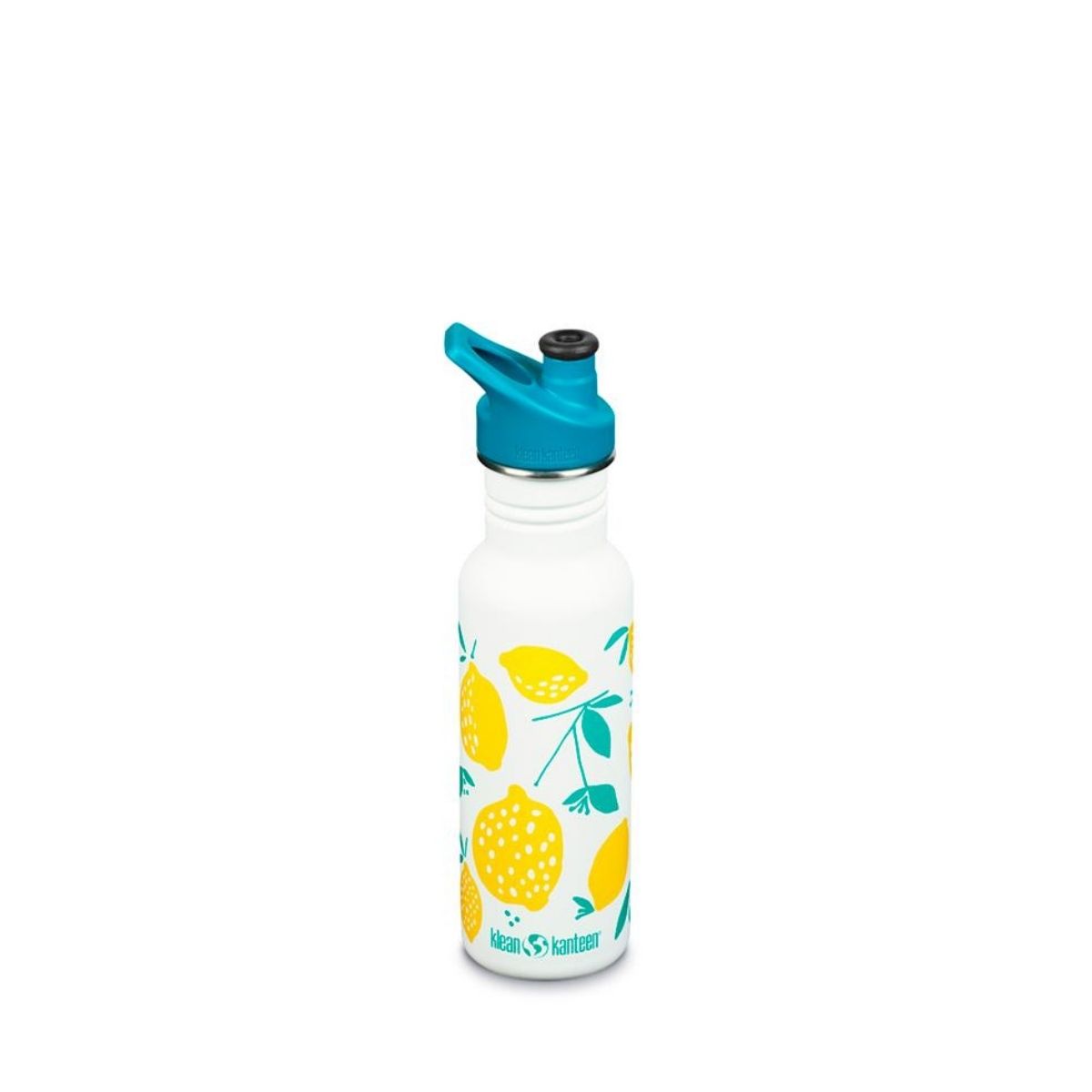Garrafa de água Klean Kanteen Classic de 532 ml com tampa esportiva