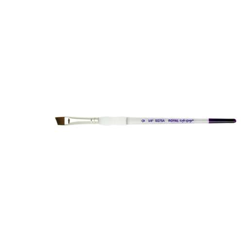 Royal & Langnickel Soft-Grip™ Synthetik-Rotmarderhaarpinsel, SG75A, Schräg