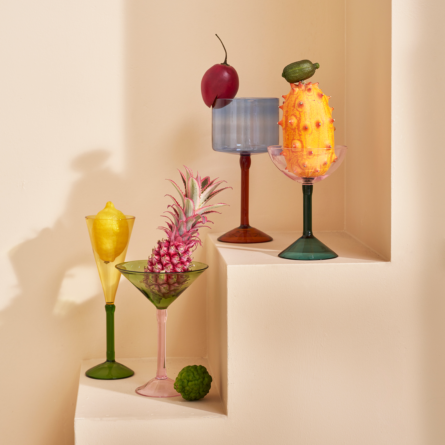 Urban Nature Culture Coupe Cocktail Glas - Set Van 2 - In Geschenkverpakking