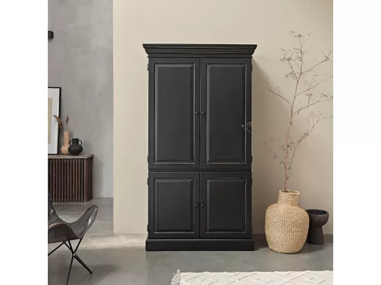 Armoire en acajou massif