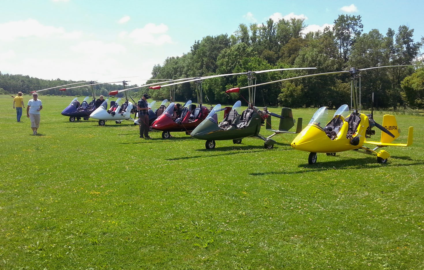 Tragschrauber fliegen Oberpfalz
