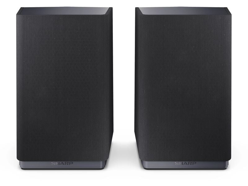 Sharp Home Cinema Speaker Set CPAWS2001 Schwarz Rückwärtige Surround-Lautsprecher