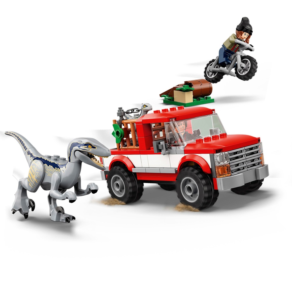 LEGO Jurassic World 76946 Blaues & Beta Velociraptor Fangspielzeug
