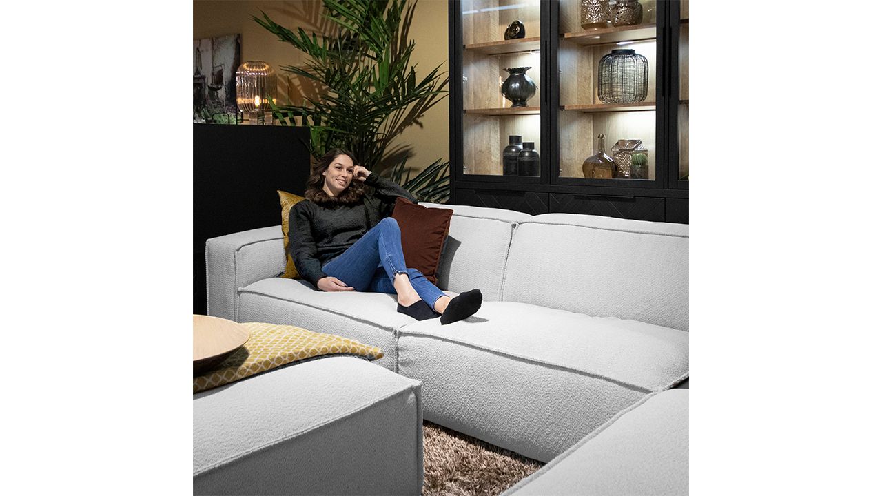 Vitrinekast Sugi Ban - Gamma B190 x D48 x H212 cm