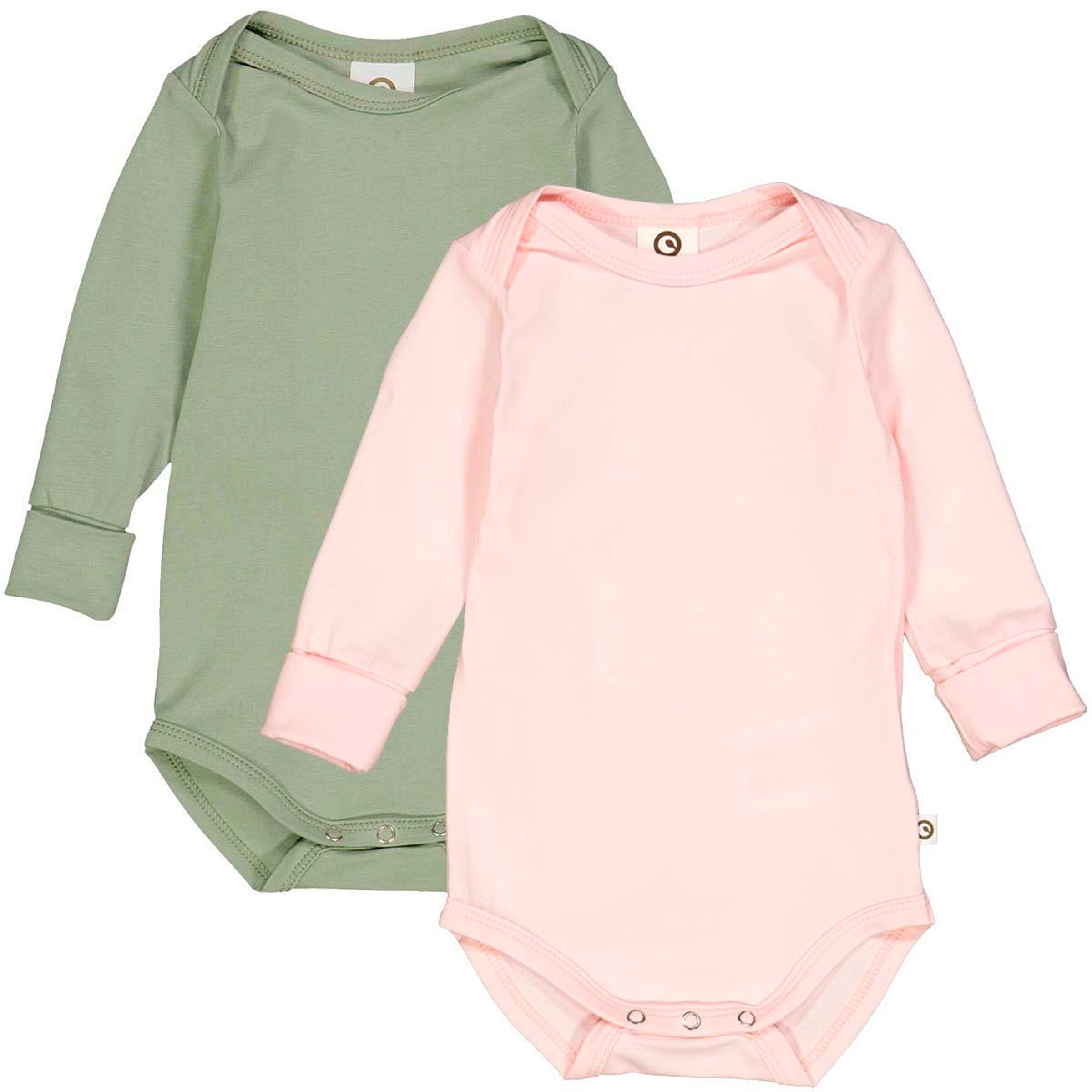 Müsli Langarmbody 2er-Pack Mary/Poetry green