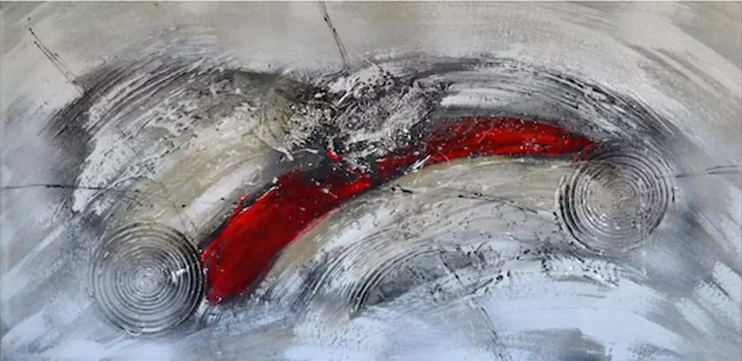 Wandbild 100 x 50 cm Abstract