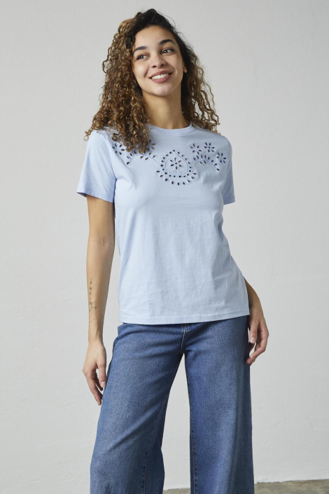 SisterS point blauwe dames t-shirt
