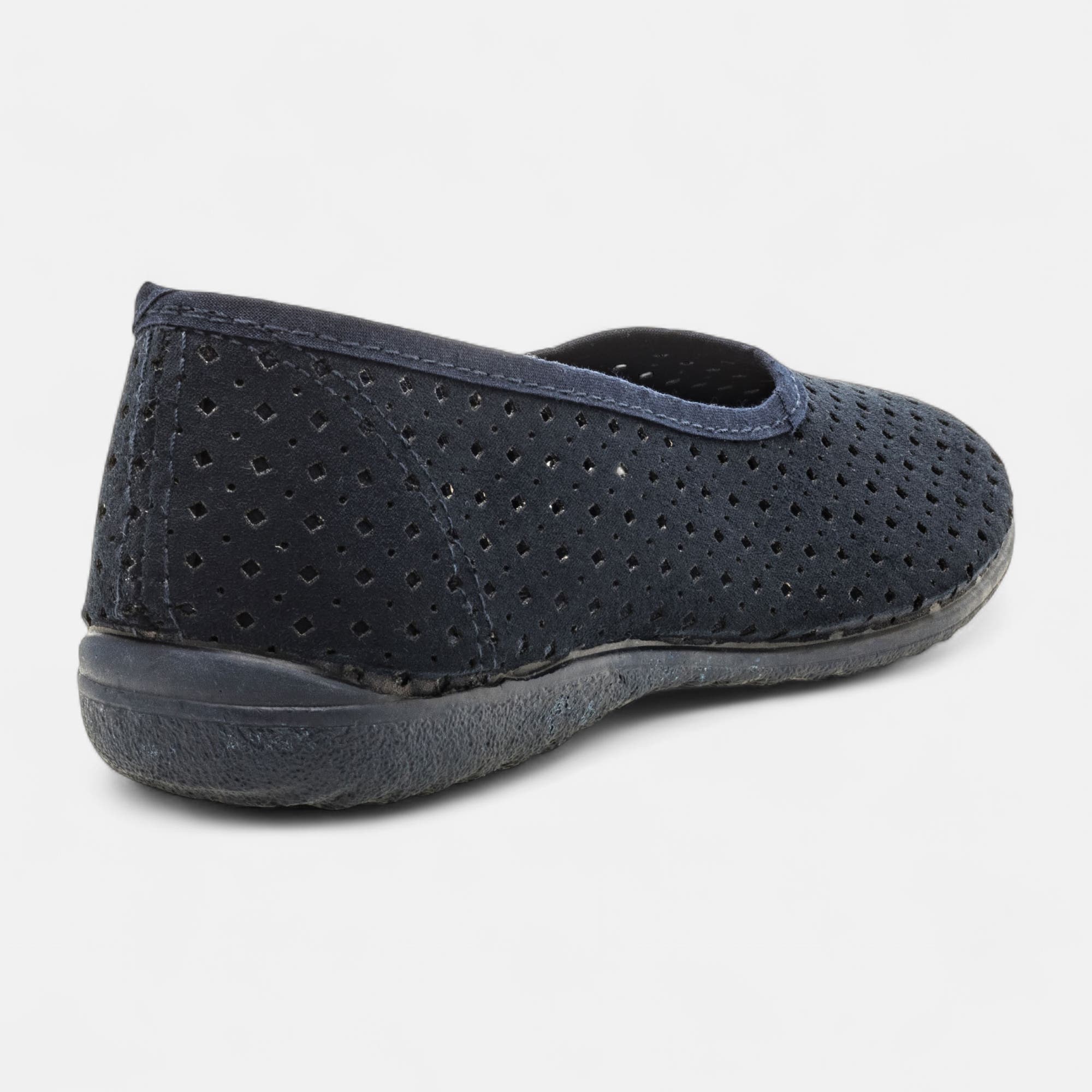 Chaussons ballerines Femme bleu marine