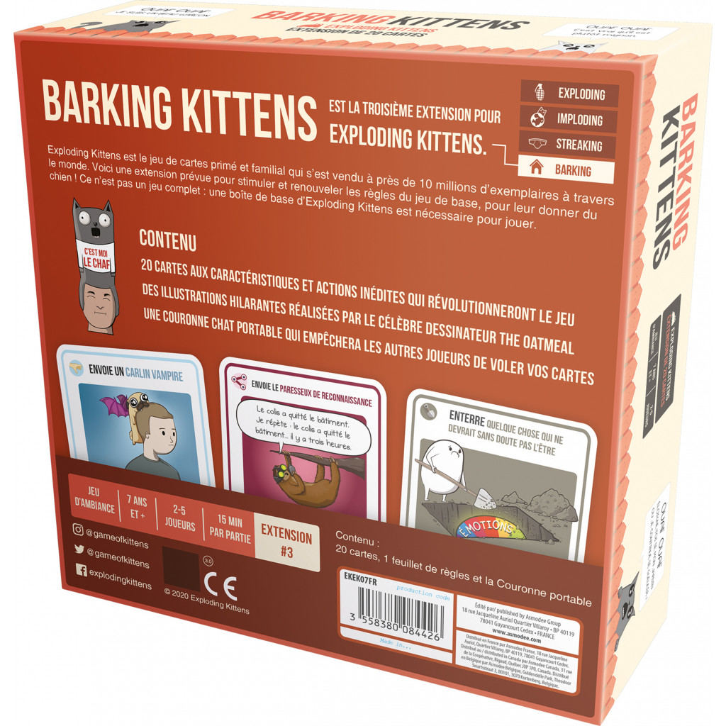 Exploding Kittens : Barking Kittens
