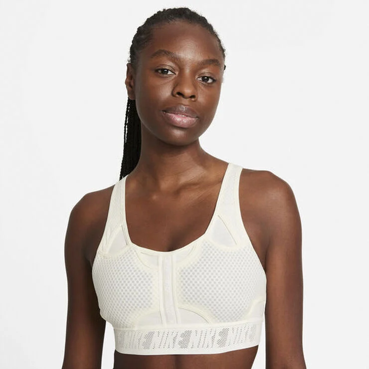 Nike Swoosh UltraBreathe Medium-Support sports bh Hvid