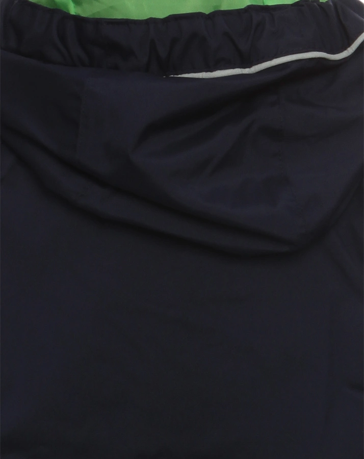 Regenjacke SOLID mit abnehmbarer Kapuze in marine