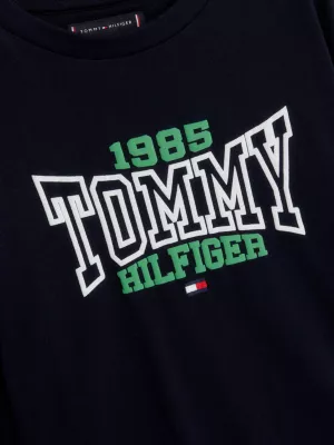 Camiseta Varsity de Manga Comprida da Coleção 1985