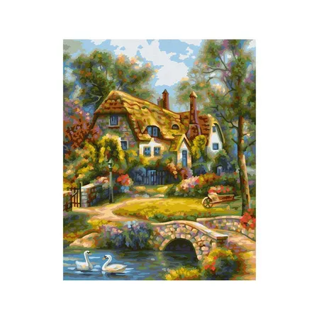 Schipper Malen nach Zahlen Old English Cottage