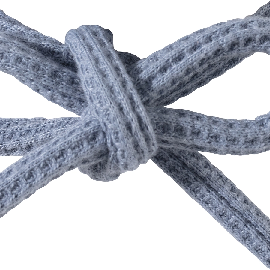 Sterntaler Beanie Waffelpique graublau
