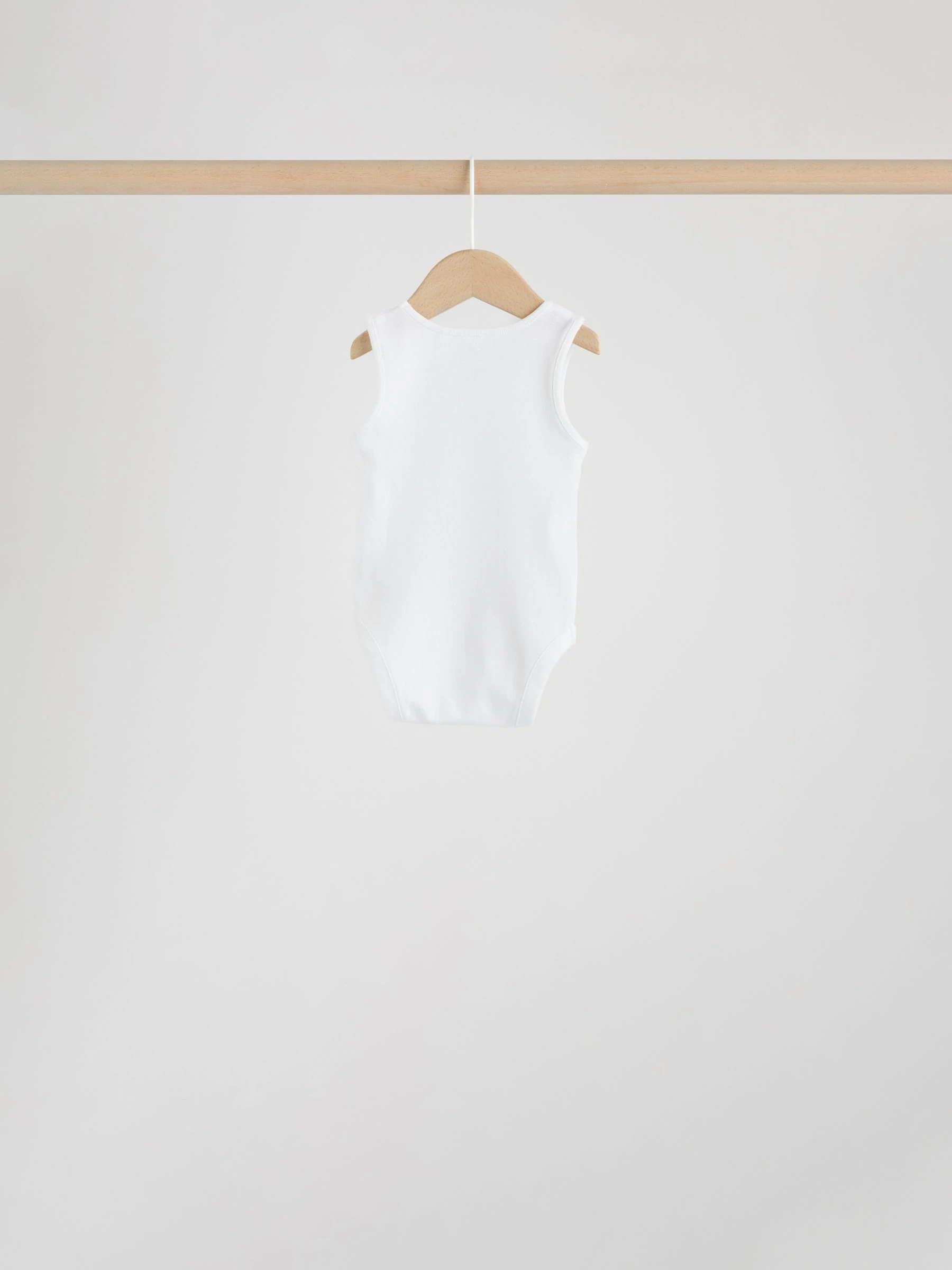 Wit - Babyrompertjes met hemdje