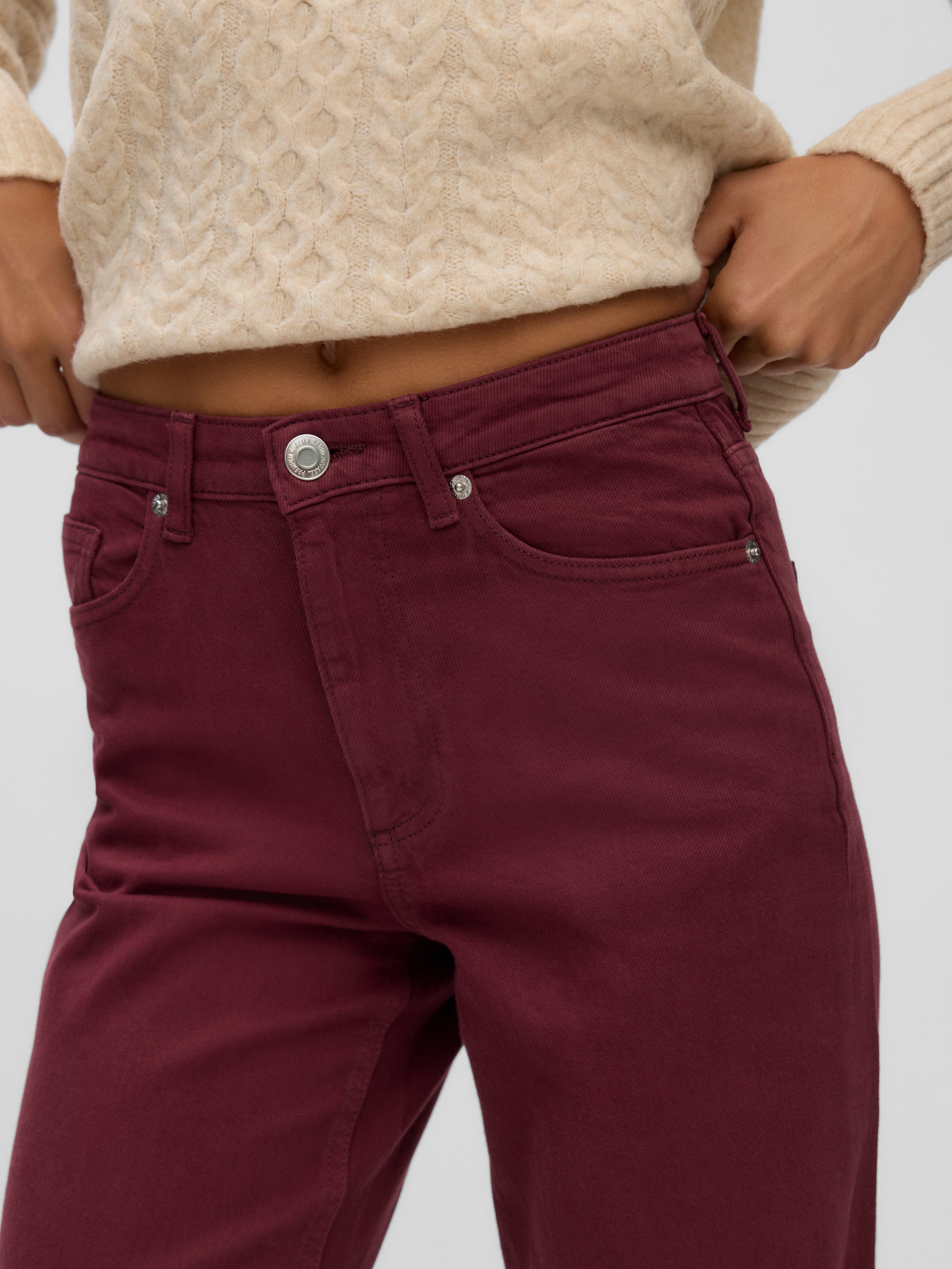 VMTESSA High rise Wide leg fit Jeans