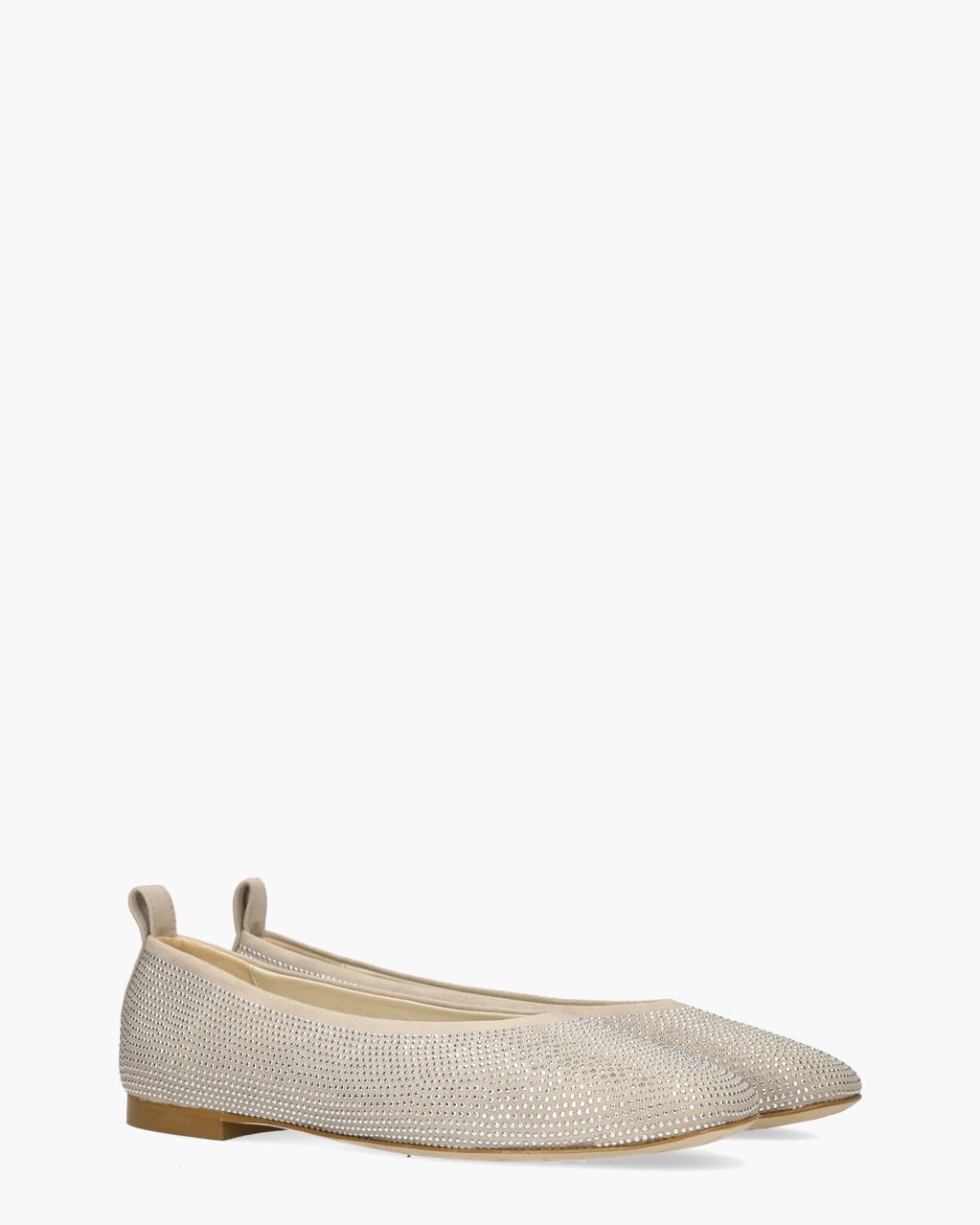Odare Agata Lichtgrijs/Zilver Damesballerina's