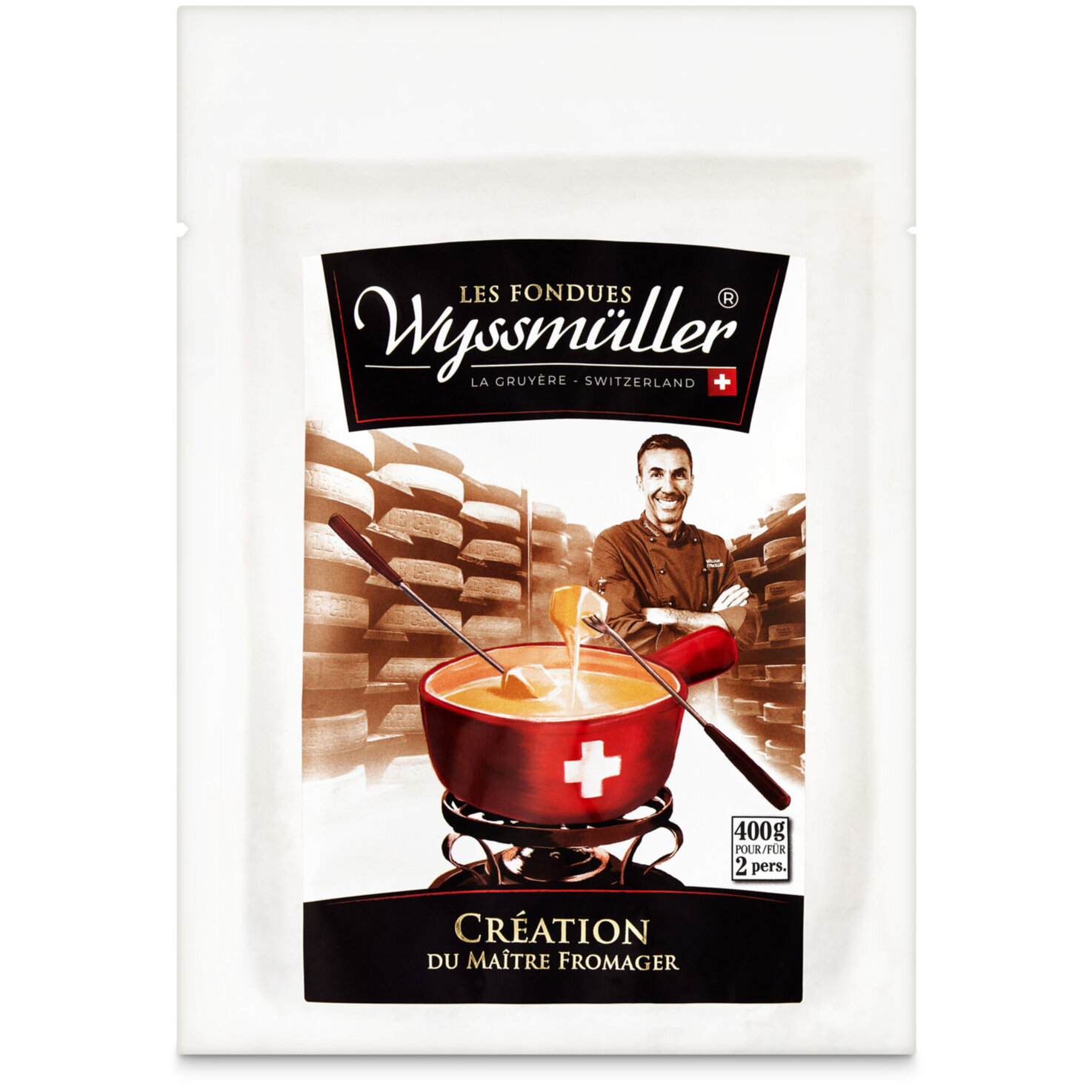 Wyssmüller® Création du Maître Fromager Frisch-Fonduemischung