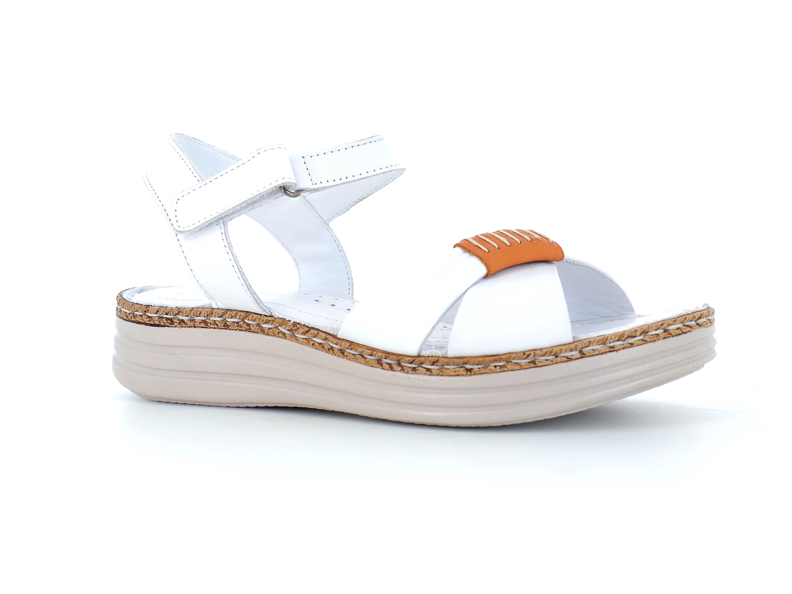 Elue par nous-NEMPORT Cuir Blanc