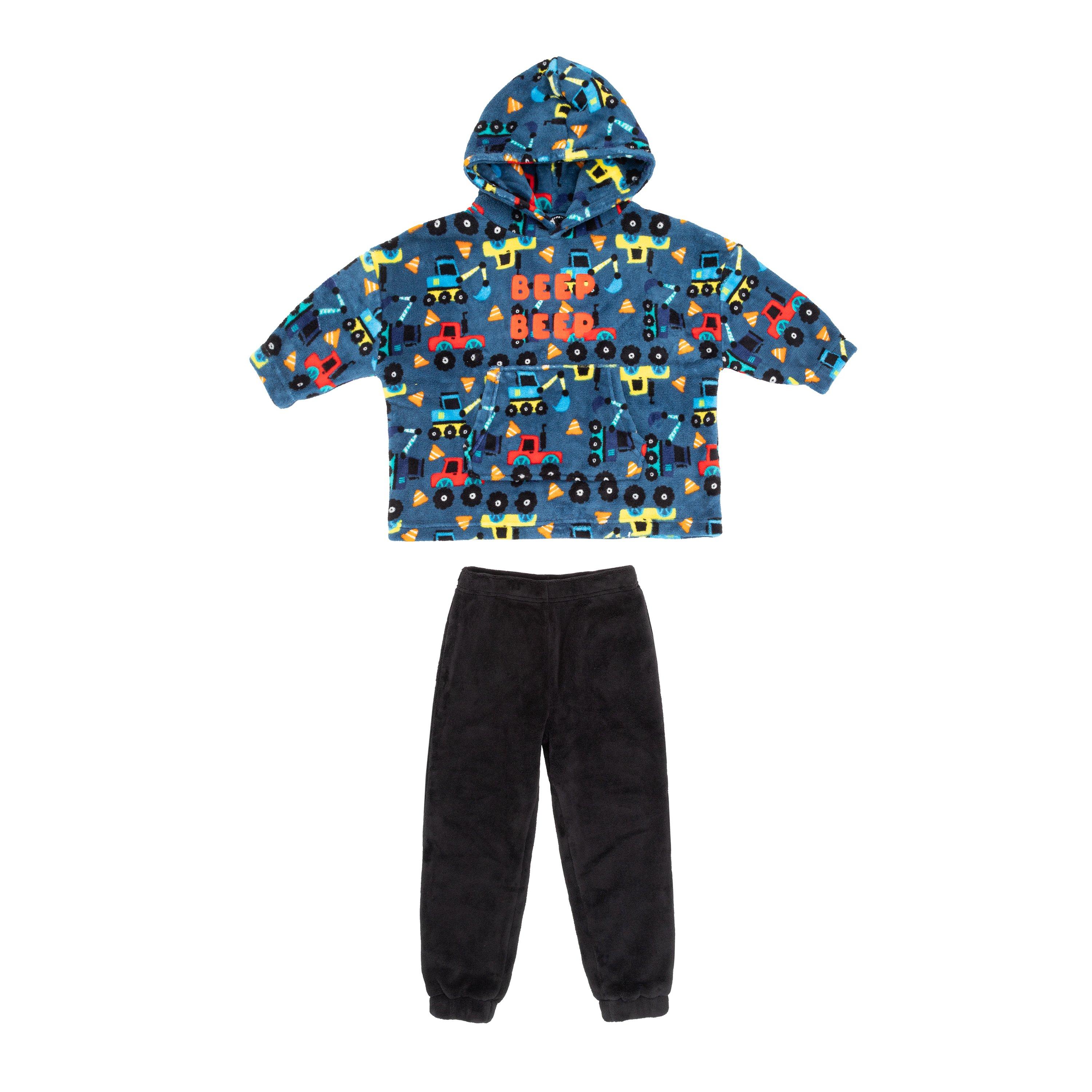 Firetrap Kids Boys Truck Hoodie and Pant Set