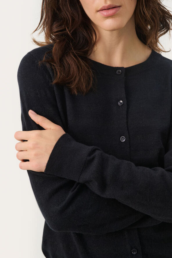 Part Two EllahPW CA Dark navy/black lurex stripe
