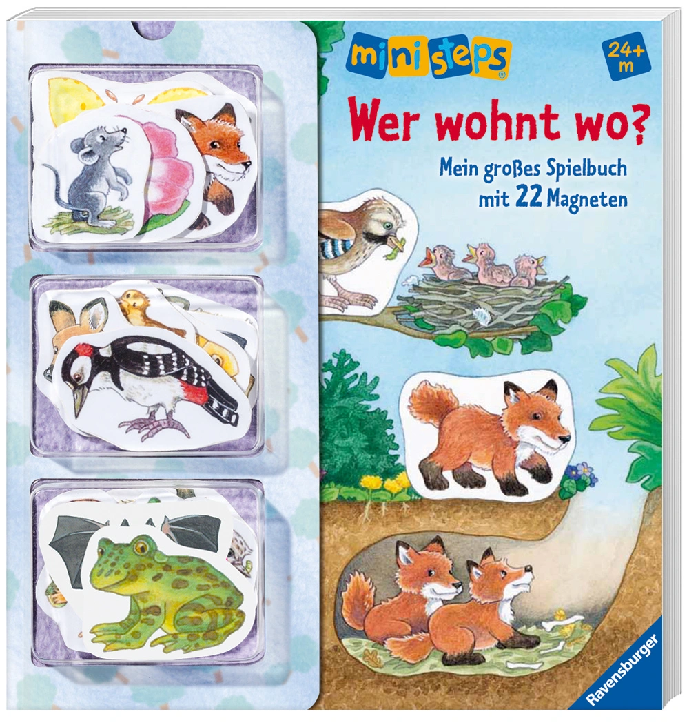 Ravensburger ministeps - Wer wohnt wo?