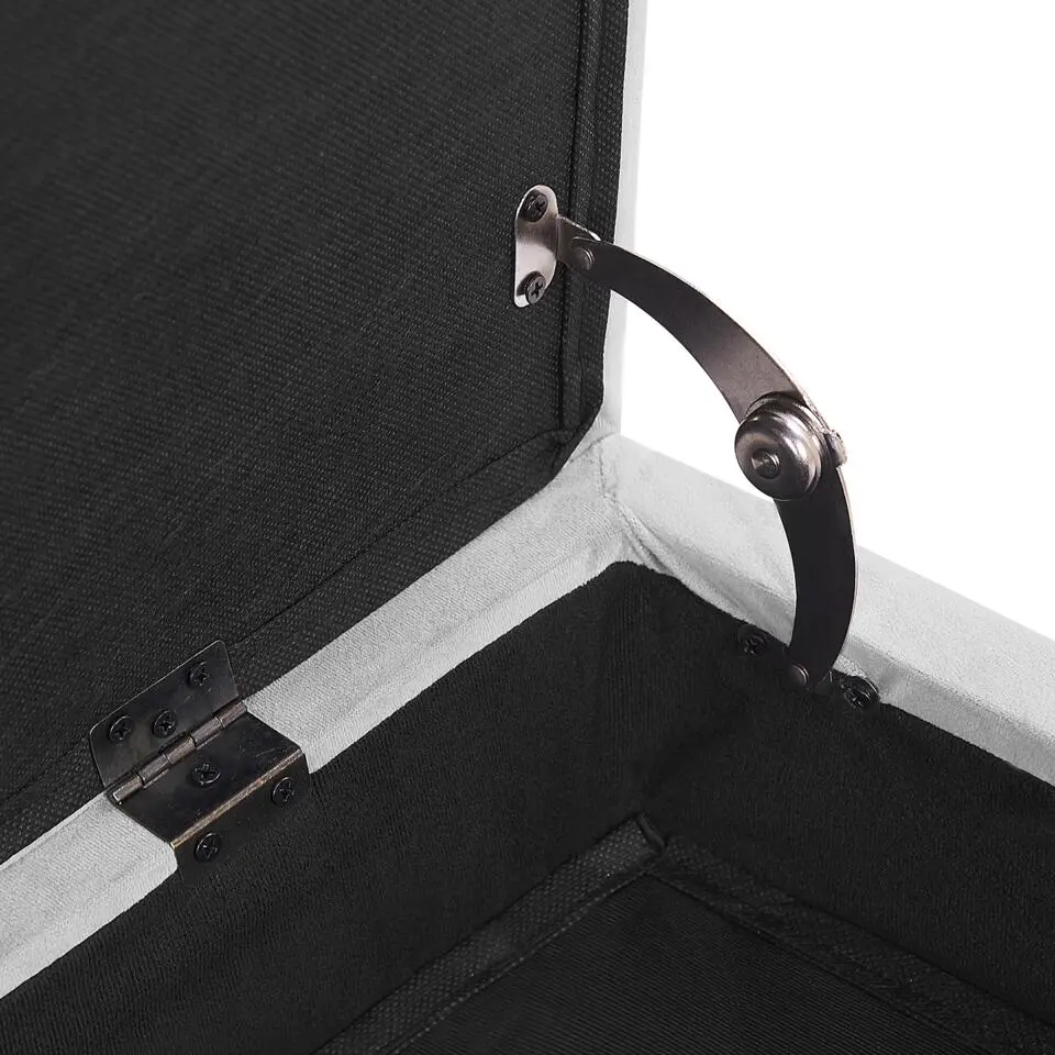 PESSAC - Chaise longue - Grijs - Rechterzijde - Fluweel