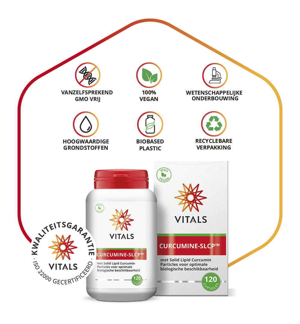 Vitals Curcumine SLCP (120 capsules)