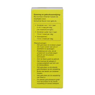 Unipharma Hoestdrank 2-in-1 met aarbeiensmaak 120ML