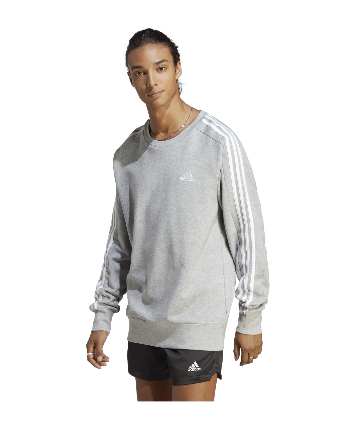 adidas 3S Sweatshirt Grau