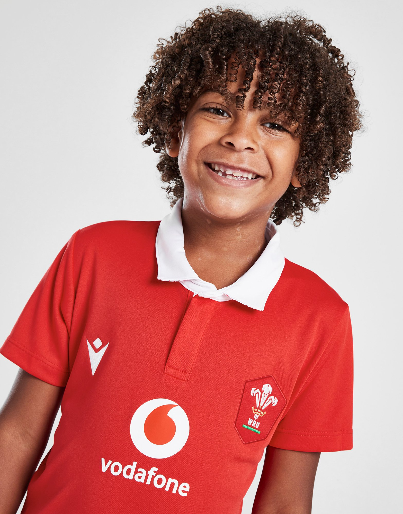 Macron Maillot Domicile Pays de Galles Rugby Union 2023/24 Enfant