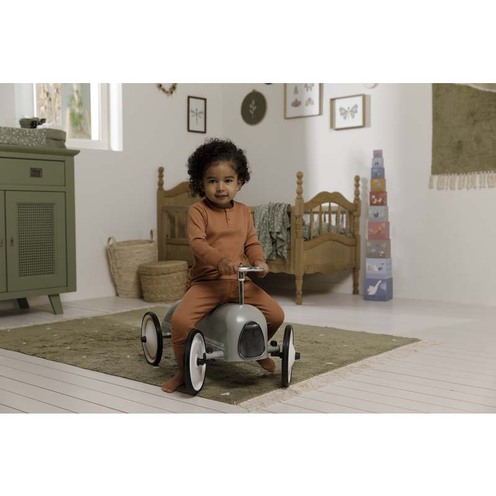 Voiture Rétro Roller Olive - LITTLE DUTCH