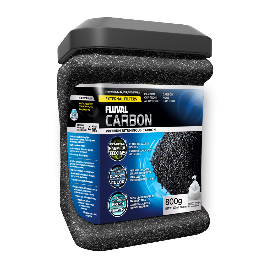 Fluval Carbon 800 gram | Actieve koolfilter