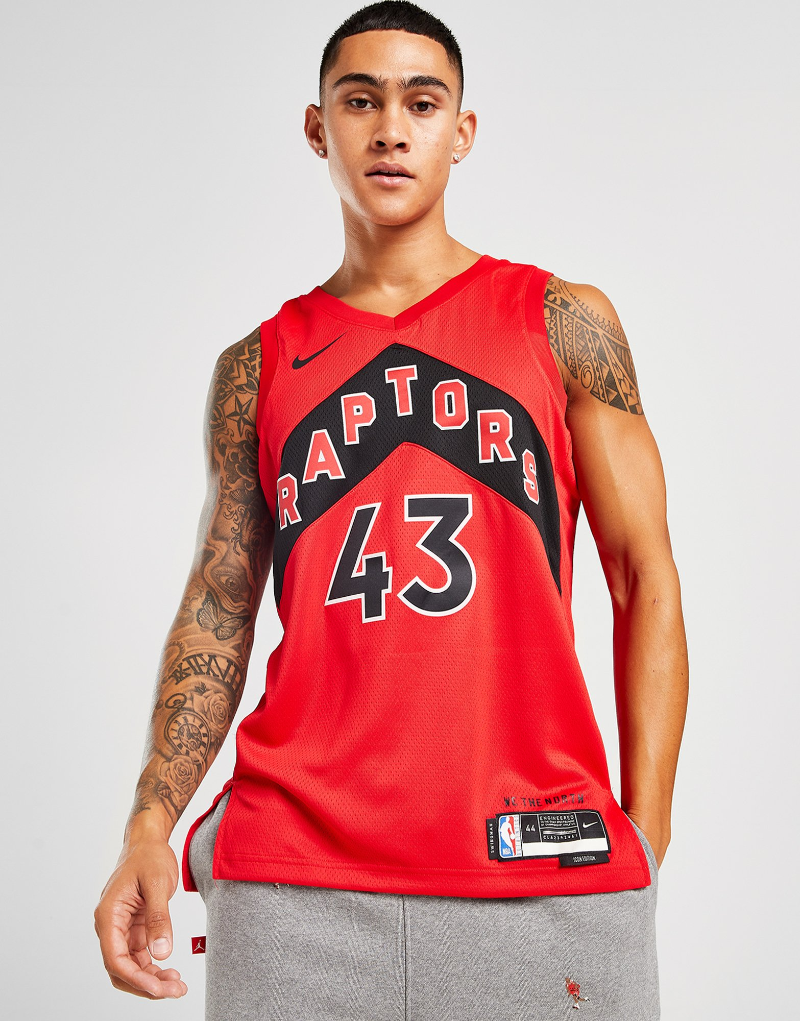 Nike Maillot NBA Toronto Raptors Siakam #43 Swingman Homme