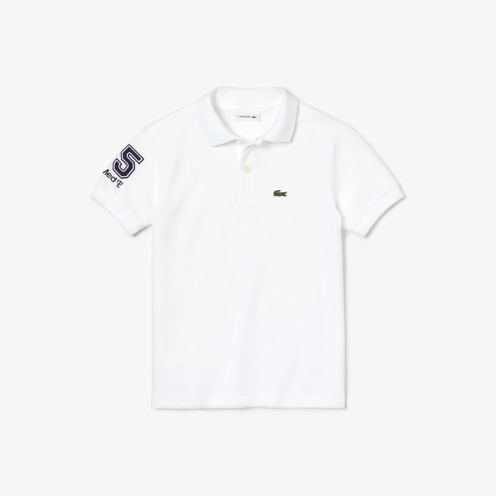 Lacoste Club Med Polo classic fit Garçon Polos - Blanc - Lacoste - Garçon