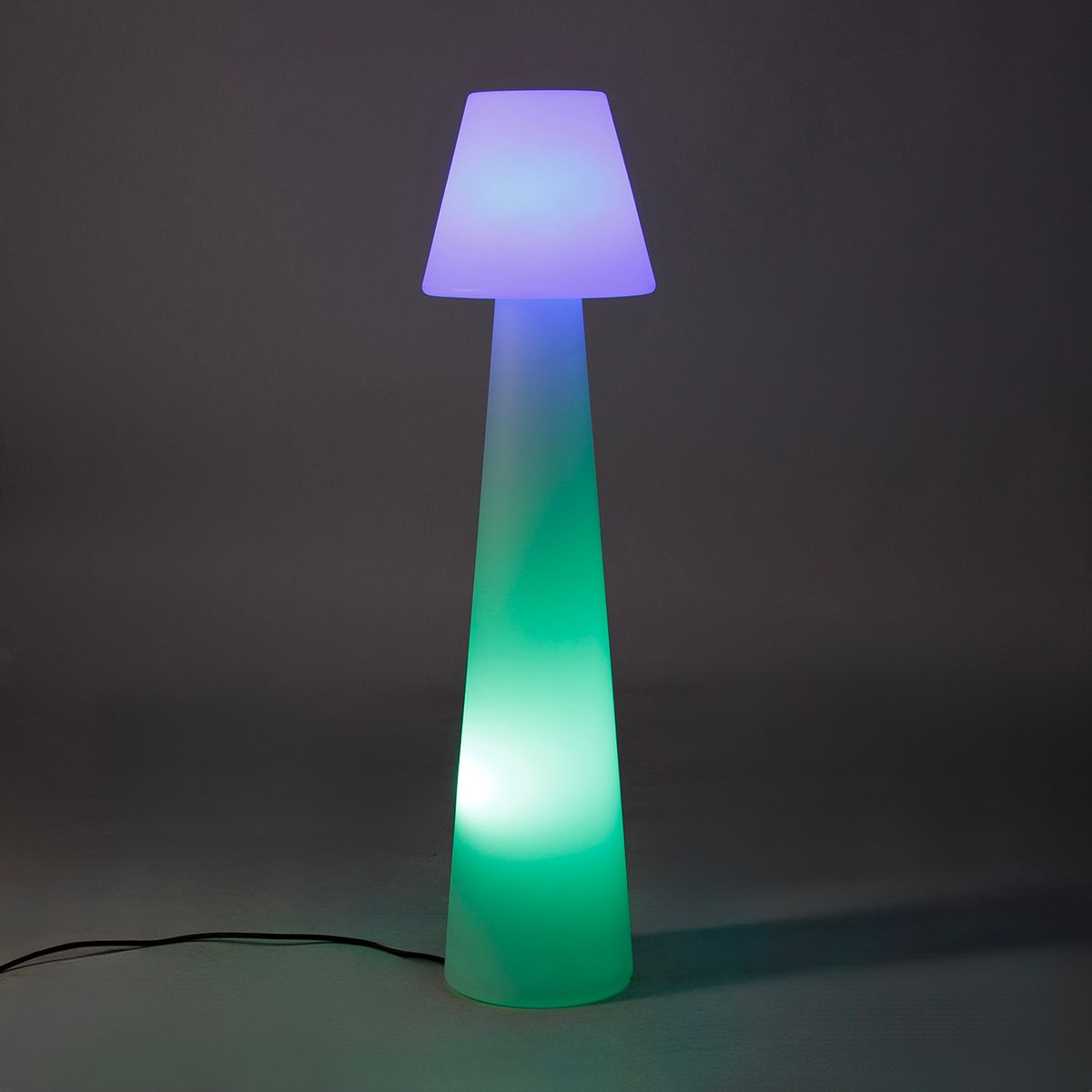 Smart buiten vloerlamp wit incl. LED A60 IP44 - Katrijn