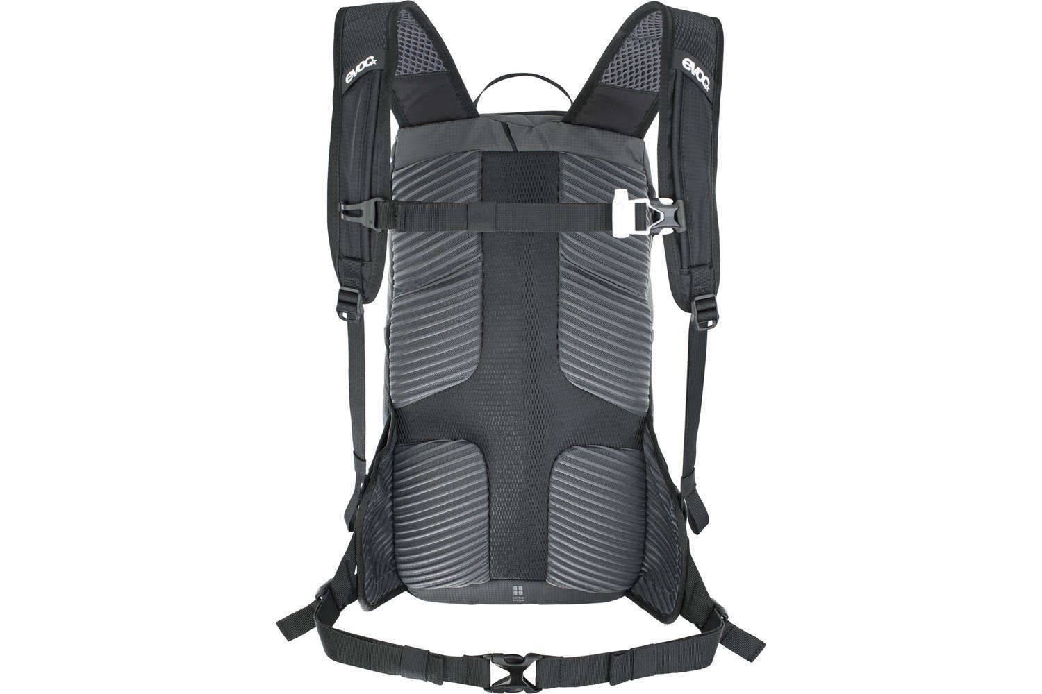 Evoc Ride 12L + 2L Drinkrugzak  Grijs/Zwart