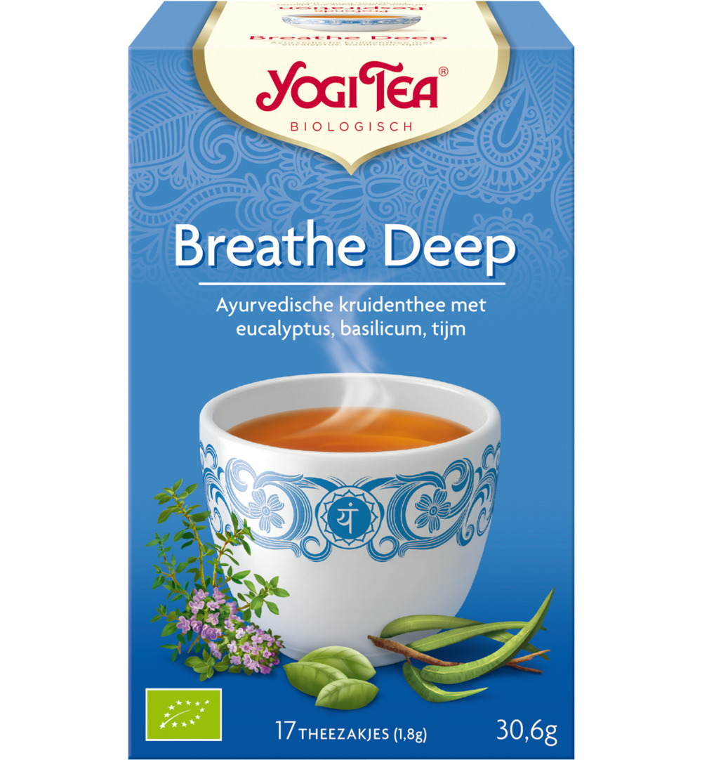 Yogi Tea Breathe deep bio (17 stuks)