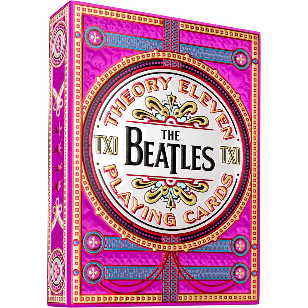 Cartes à jouer Theory11 - The Beatles - Rose