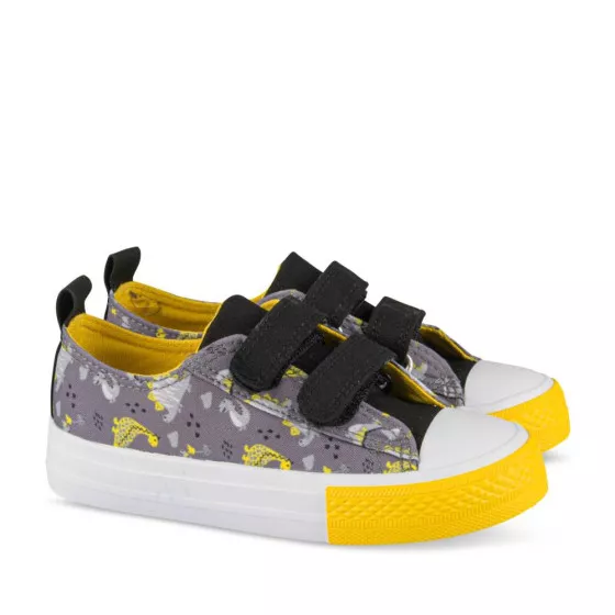 Baskets GRIS CHARLIE & FRIENDS