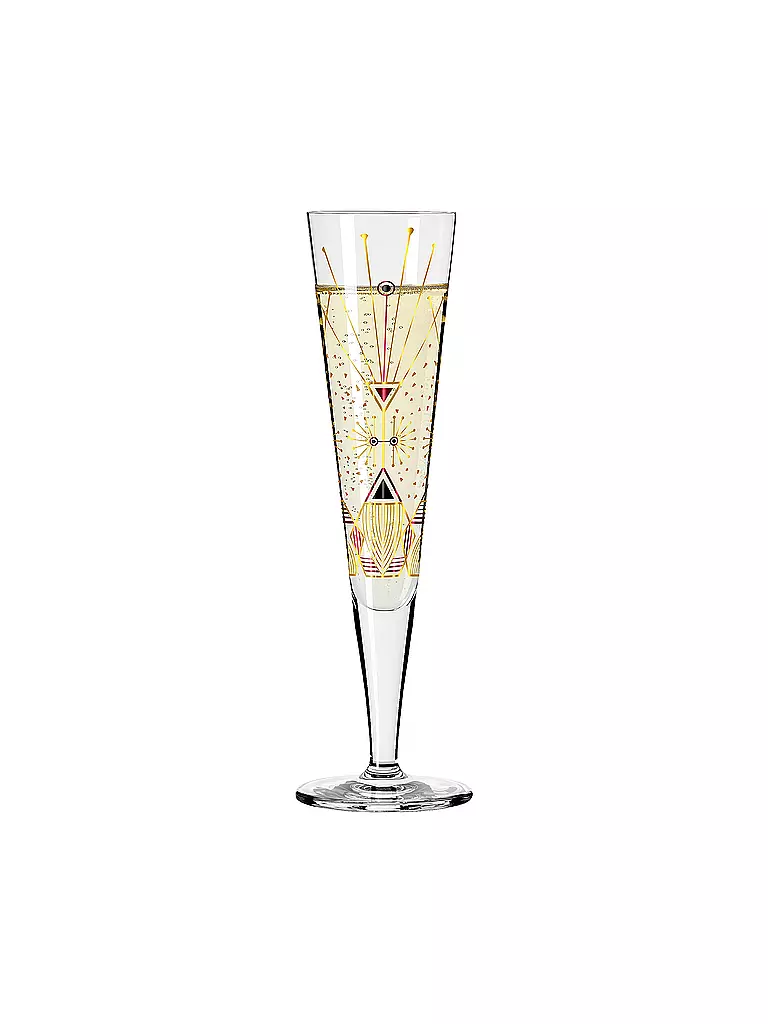 RITZENHOFF Champagnerglas Goldnacht 2022 #25 Werner Bohr gold