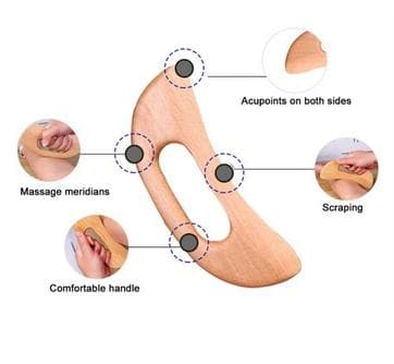 Treterapi Gua sha massasjeverktøy