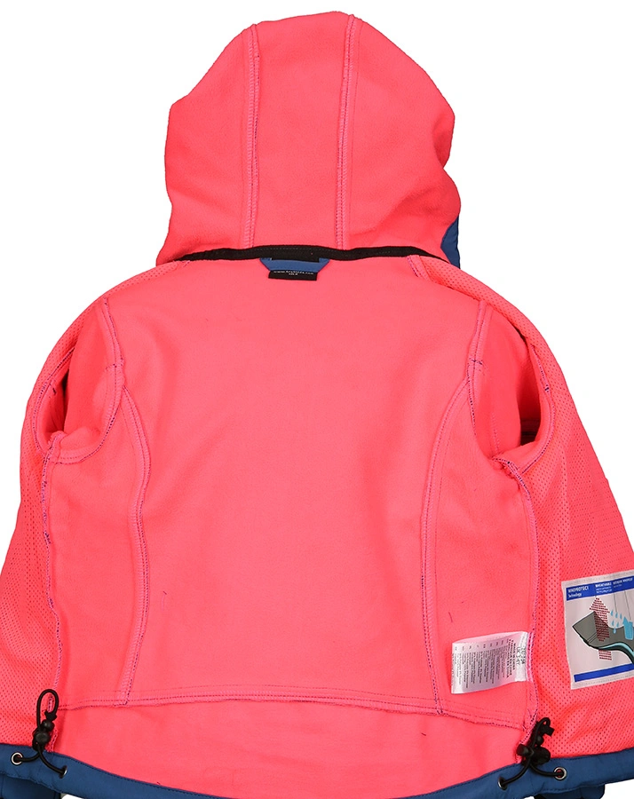 Softshell-Jacke GIRLS TROLLFJORD in midnight blue/coral