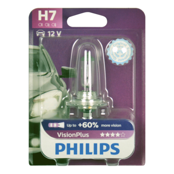 Philips autolamp H7 VisionPlus 55W 12972VPB1