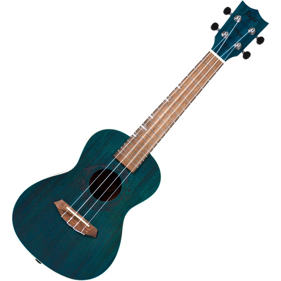 Flight Gemstone Series DUC380 Topaz concert ukelele met gigbag