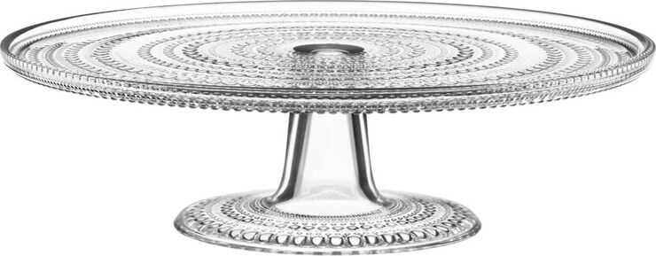 Iittala Kastehelmi 31,5 cm. kagefad klar Transparent
